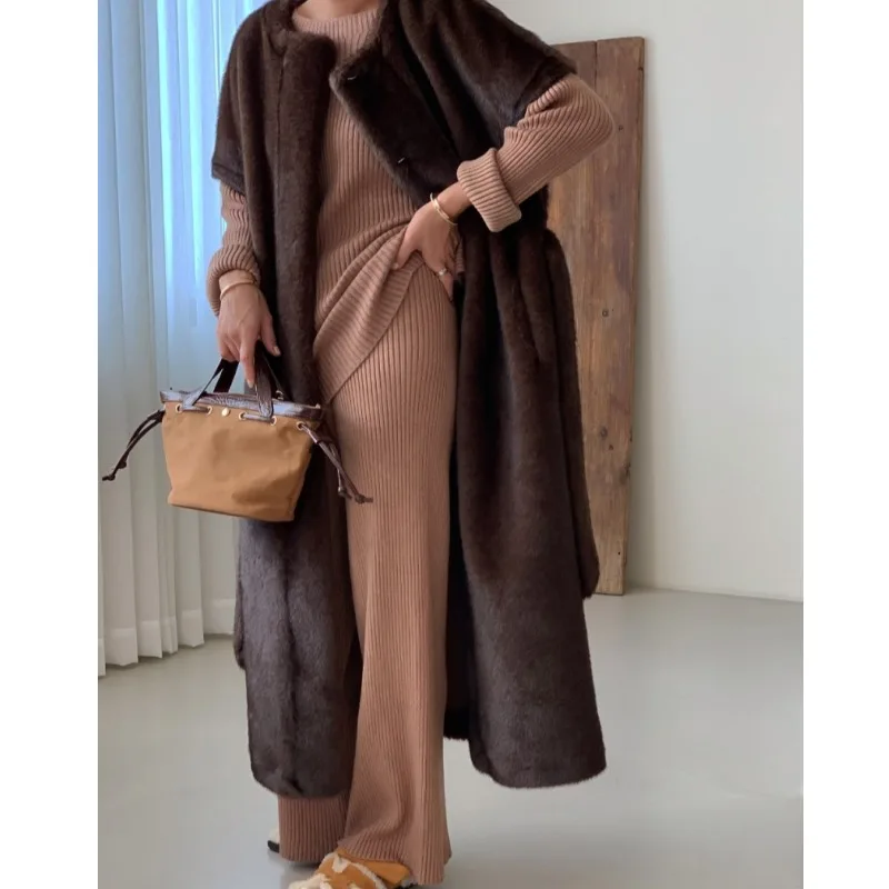 Женское шикарное корейское зимнее пальто, свободное винтажное шерстяное пальто средней длины с разрезом, средней длины, из Китая
Женское шикарное корейское зимнее пальто, свободное винтажное шерстяное пальто средней длины с разрезом, средней длины, из Китая