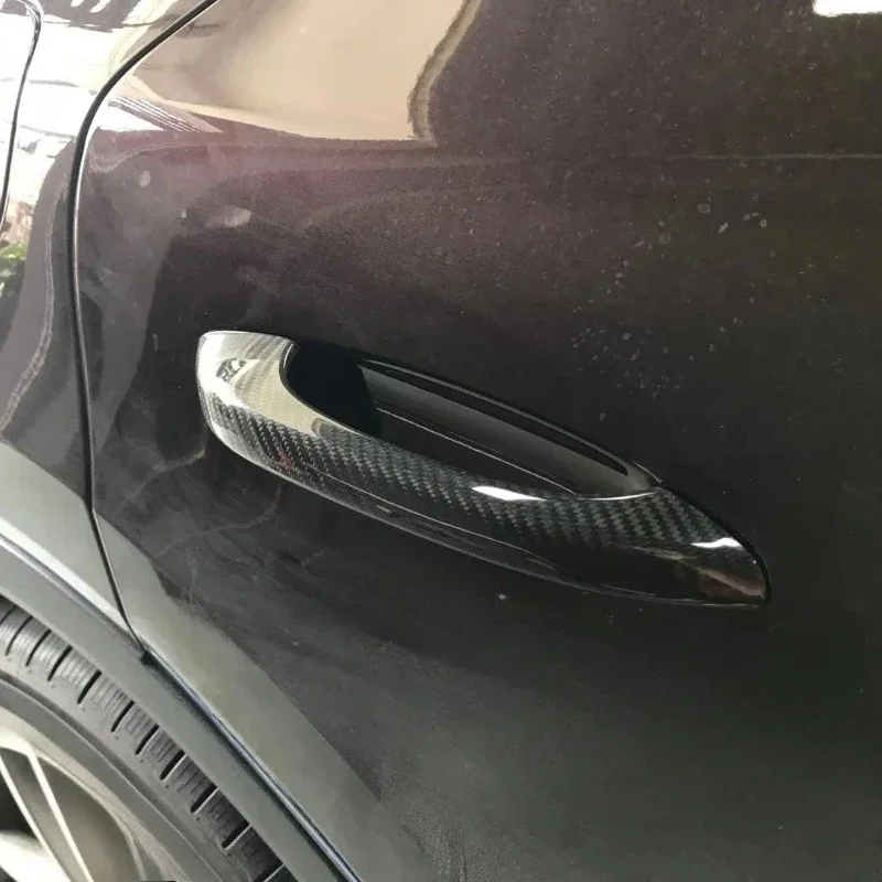 For Porsche Cayenne Real Dry Carbon Fiber 2018-2022 Exterior Decoration Door Handle Cover Modification Body Kits Accessories
For Porsche Cayenne Real Dry Carbon Fiber 2018-2022 Exterior Decoration Door Handle Cover Modification Body Kits Accessories