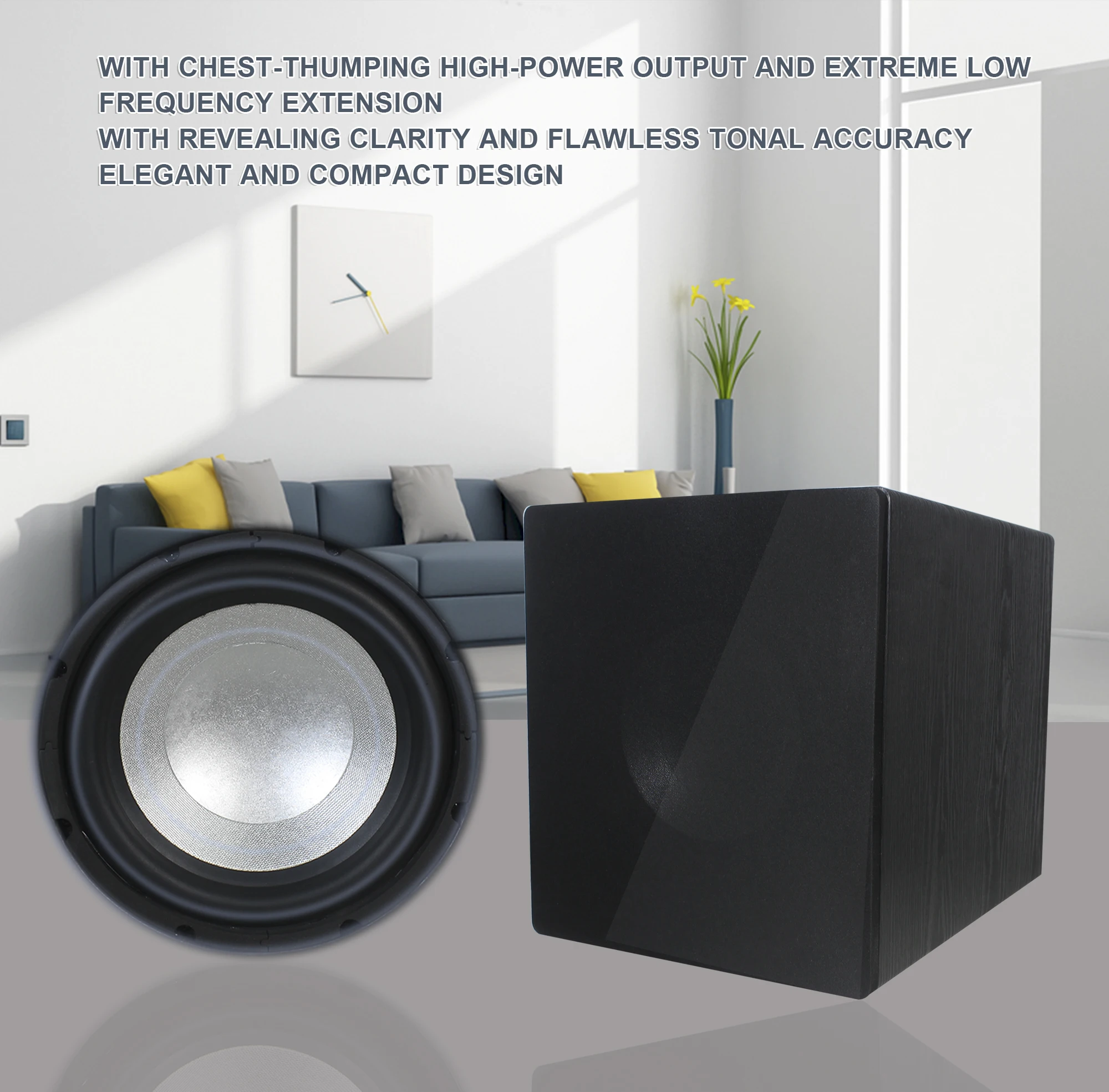 T 7.1 Smart Home Theater Surround Theater Sound Ceiling Speakers And Blue-tooth Wall Amplifier For Home Theater Solution
T 7.1 Smart Home Theater Surround Theater Sound Ceiling Speakers And Blue-tooth Wall Amplifier For Home Theater Solution