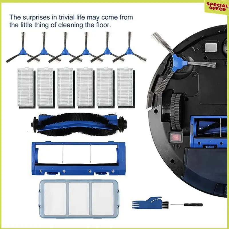 A34R Suitable For Eufy Sweeper Accessories Side Brush 11S Robovac 30 Filter Main Brush Cover Roller Brush
A34R Suitable For Eufy Sweeper Accessories Side Brush 11S Robovac 30 Filter Main Brush Cover Roller Brush