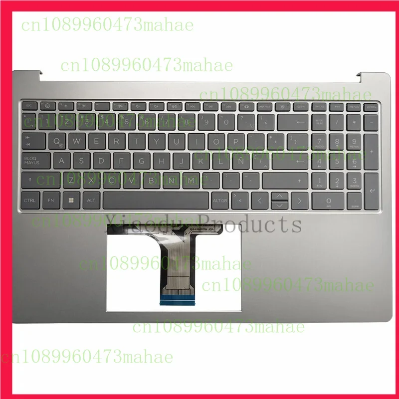 Новинка для HP 15-FD 15T-FD 15-FC 15Z-FC, испанская/латинская клавиатура с упором для рук N36752-161 WYORESY
Новинка для HP 15-FD 15T-FD 15-FC 15Z-FC, испанская/латинская клавиатура с упором для рук N36752-161 WYORESY