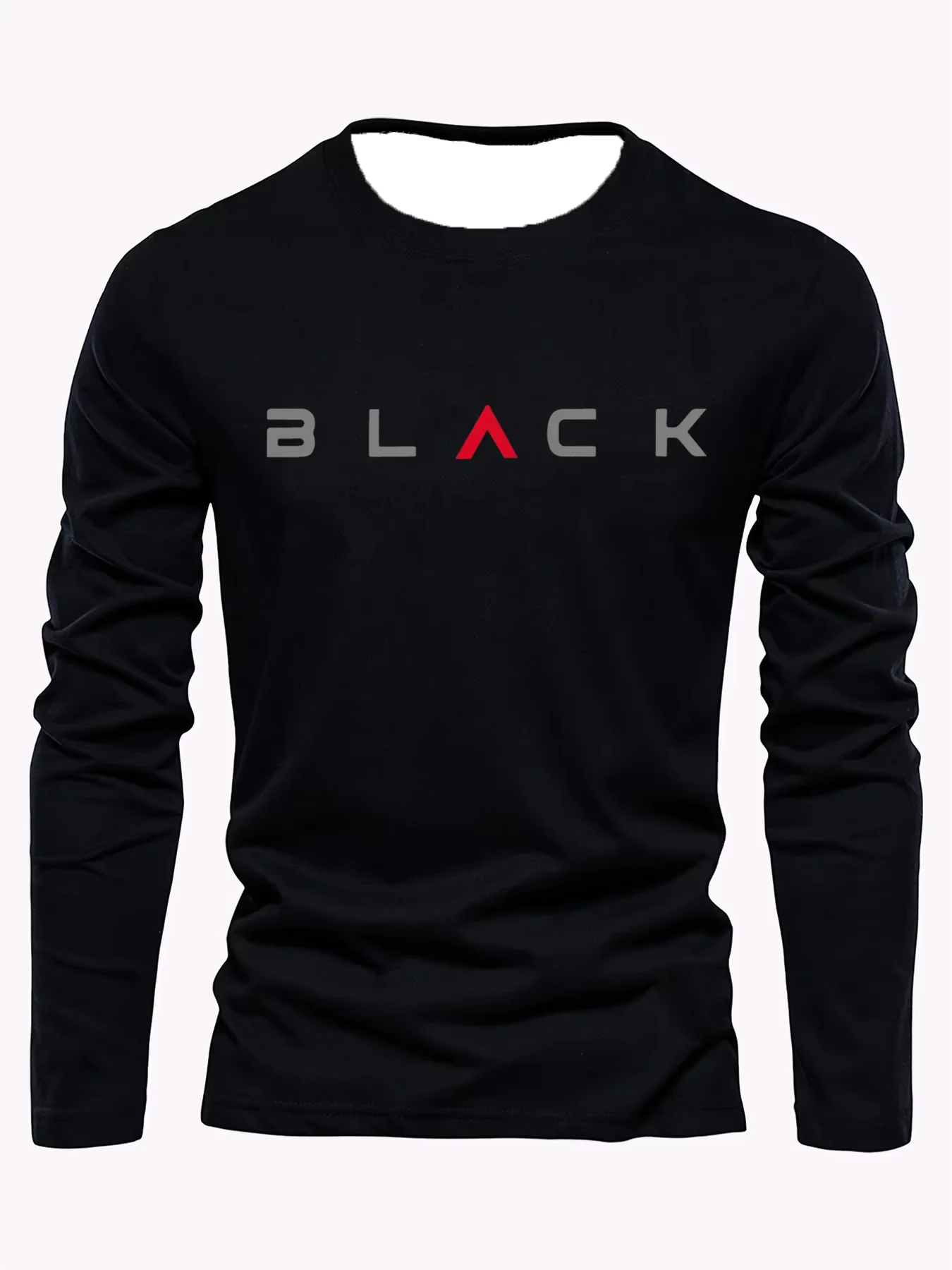 Базовая мужская облегающая футболка больших размеров, удобная повседневная теплая повседневная спортивная черная футболка с круглым вырезом и длинными рукавами с буквенным принтом, топ
Базовая мужская облегающая футболка больших размеров, удобная повседневная теплая повседневная спортивная черная футболка с круглым вырезом и длинными рукавами с буквенным принтом, топ