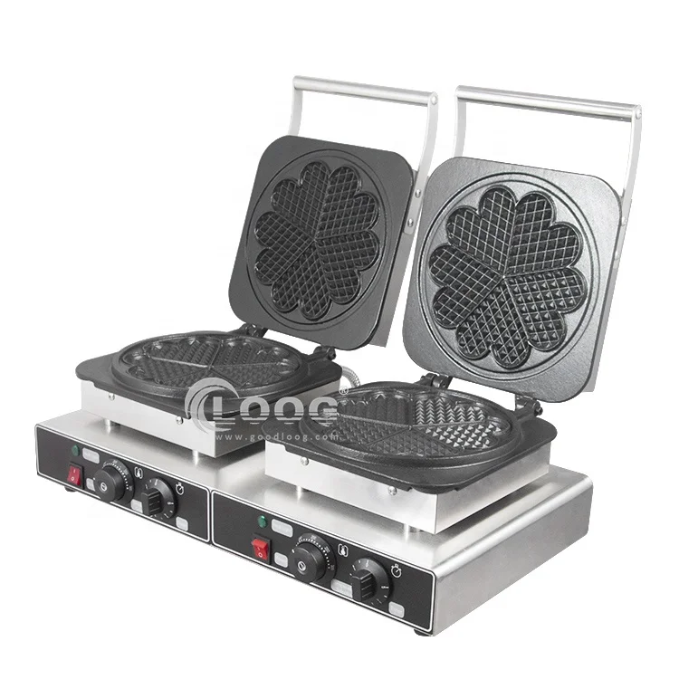New Design Double Waffle Machine 220V Heart Shaped Waffle Makers Price
New Design Double Waffle Machine 220V Heart Shaped Waffle Makers Price