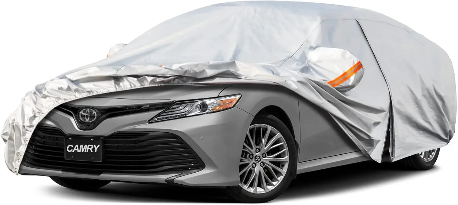6 Layers Custom Fit Car Cover for Toyota Camry Sedan/Solara 1996-2025 Waterproof All Weather Outdoor Full Cover with Zipper
6 Layers Custom Fit Car Cover for Toyota Camry Sedan/Solara 1996-2025 Waterproof All Weather Outdoor Full Cover with Zipper