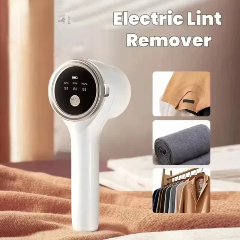 Lint Remover for Clothing Pellet Fluff Remover LED Display Rechargeable Portable Fabric HairBall Shaver for Clothes Clipper vgr
Lint Remover for Clothing Pellet Fluff Remover LED Display Rechargeable Portable Fabric HairBall Shaver for Clothes Clipper vgr