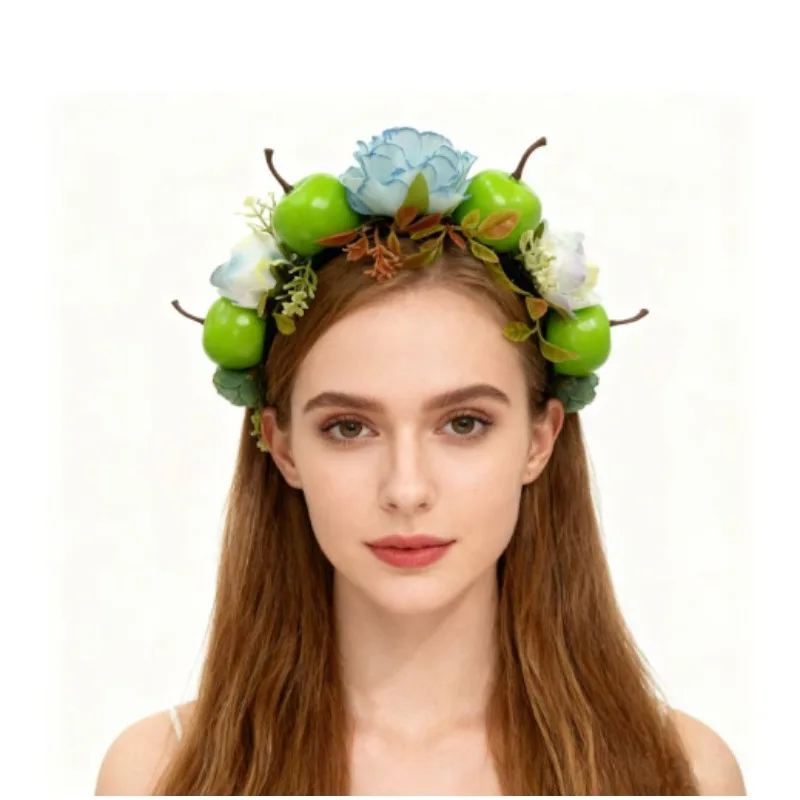 Personalized Fruit and Flower Headband – Sweet Theme Party & Cocktail Hair Accessory for Travel Photos, Cute Adjustable Headgear
Personalized Fruit and Flower Headband – Sweet Theme Party & Cocktail Hair Accessory for Travel Photos, Cute Adjustable Headgear