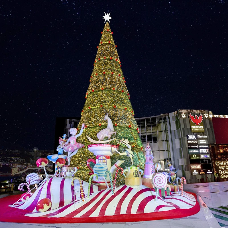he-2025 fairy with the Candy Carousel Warm Light Musical Classical Spiral green color Christmas Tree!
he-2025 fairy with the Candy Carousel Warm Light Musical Classical Spiral green color Christmas Tree!