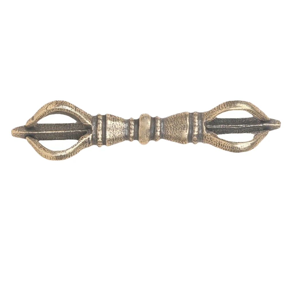 Retro Brass Vajra Pestle Decor 1 Piece Tibetan Religious Crafts Copper Dharma Ornament Home Office Yoga Room Temple
Retro Brass Vajra Pestle Decor 1 Piece Tibetan Religious Crafts Copper Dharma Ornament Home Office Yoga Room Temple