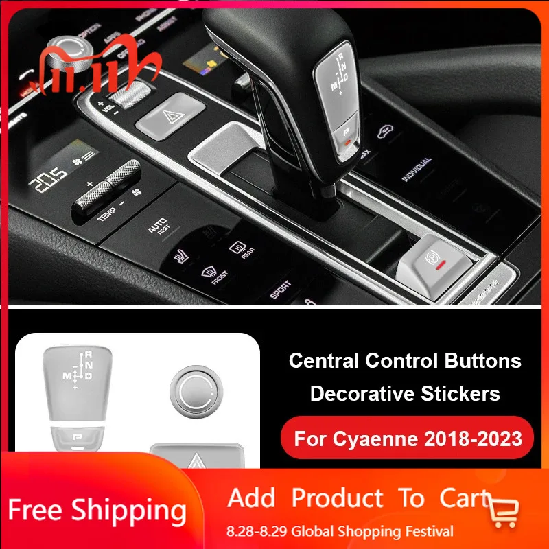 Interior Stickers For Porsche Car Central Control P Handbrake Multimedia Knob Warning Button Sticker Cayenne 2018 2019 2020 2021
Interior Stickers For Porsche Car Central Control P Handbrake Multimedia Knob Warning Button Sticker Cayenne 2018 2019 2020 2021