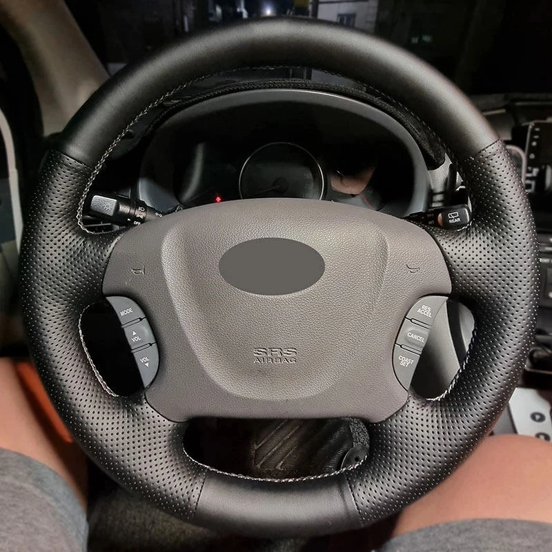 Braids on Steering Wheel For Kia Carnival II Grand Carnival 2006 - 2014 Car Steering Wheel Hand Stitched Leather Cover Trim
Braids on Steering Wheel For Kia Carnival II Grand Carnival 2006 - 2014 Car Steering Wheel Hand Stitched Leather Cover Trim
