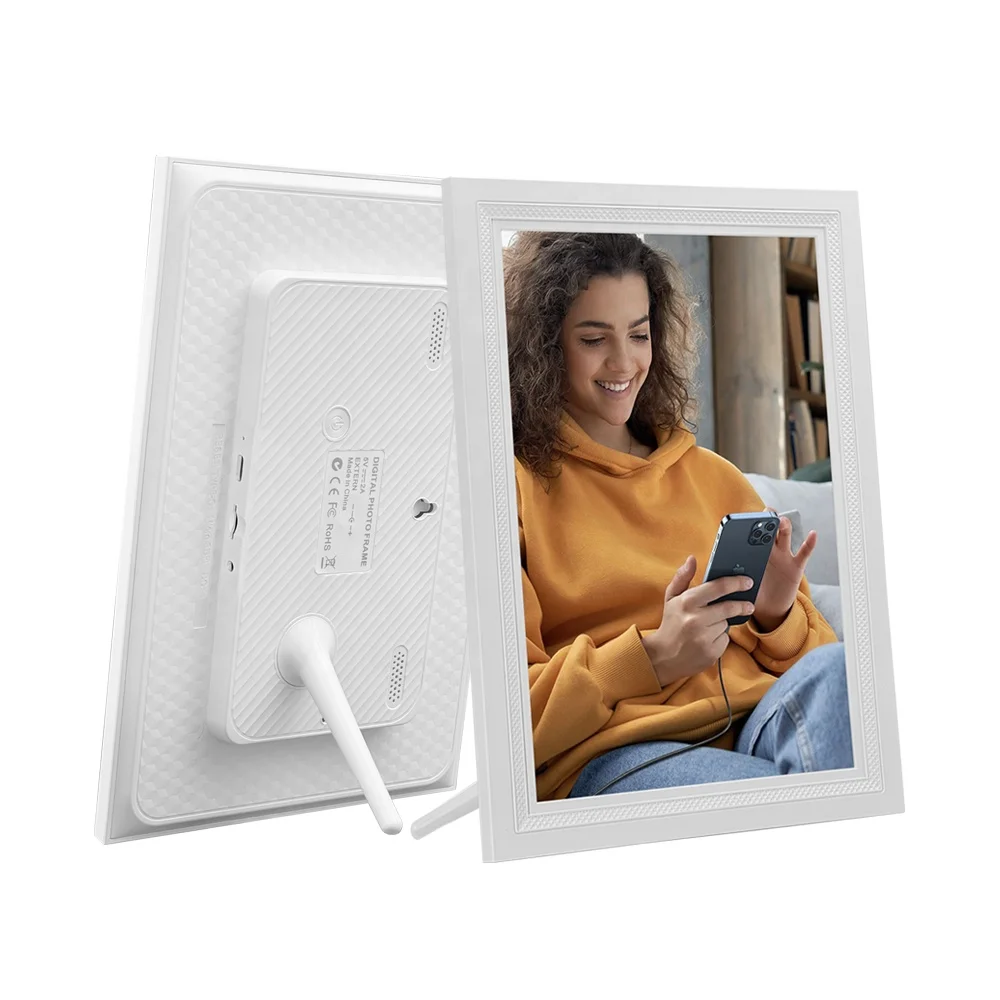 10.1'' Digital Picture Frame with 32GB, Digital Photo Frame with Touch Screen, Share Photos Videos Send Best Wishes Via Free App
10.1'' Digital Picture Frame with 32GB, Digital Photo Frame with Touch Screen, Share Photos Videos Send Best Wishes Via Free App