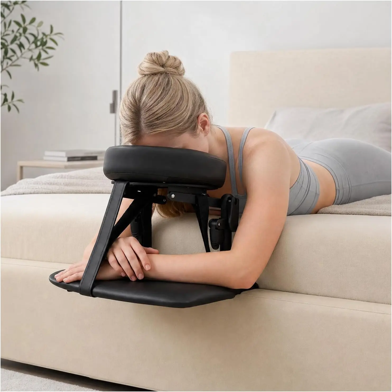 Adjustable Massage Face Cradle for Bed, Ergonomic Face Down Pillow for Home Use
Adjustable Massage Face Cradle for Bed, Ergonomic Face Down Pillow for Home Use