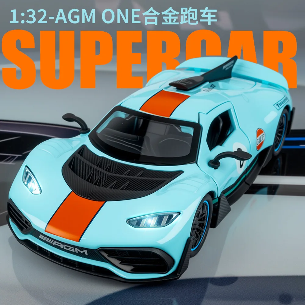 1:32 AMG ONE Supercar High Simulation Diecast Metal Alloy Model Car Sound Light Pull Back Collection Toy Gifts
1:32 AMG ONE Supercar High Simulation Diecast Metal Alloy Model Car Sound Light Pull Back Collection Toy Gifts