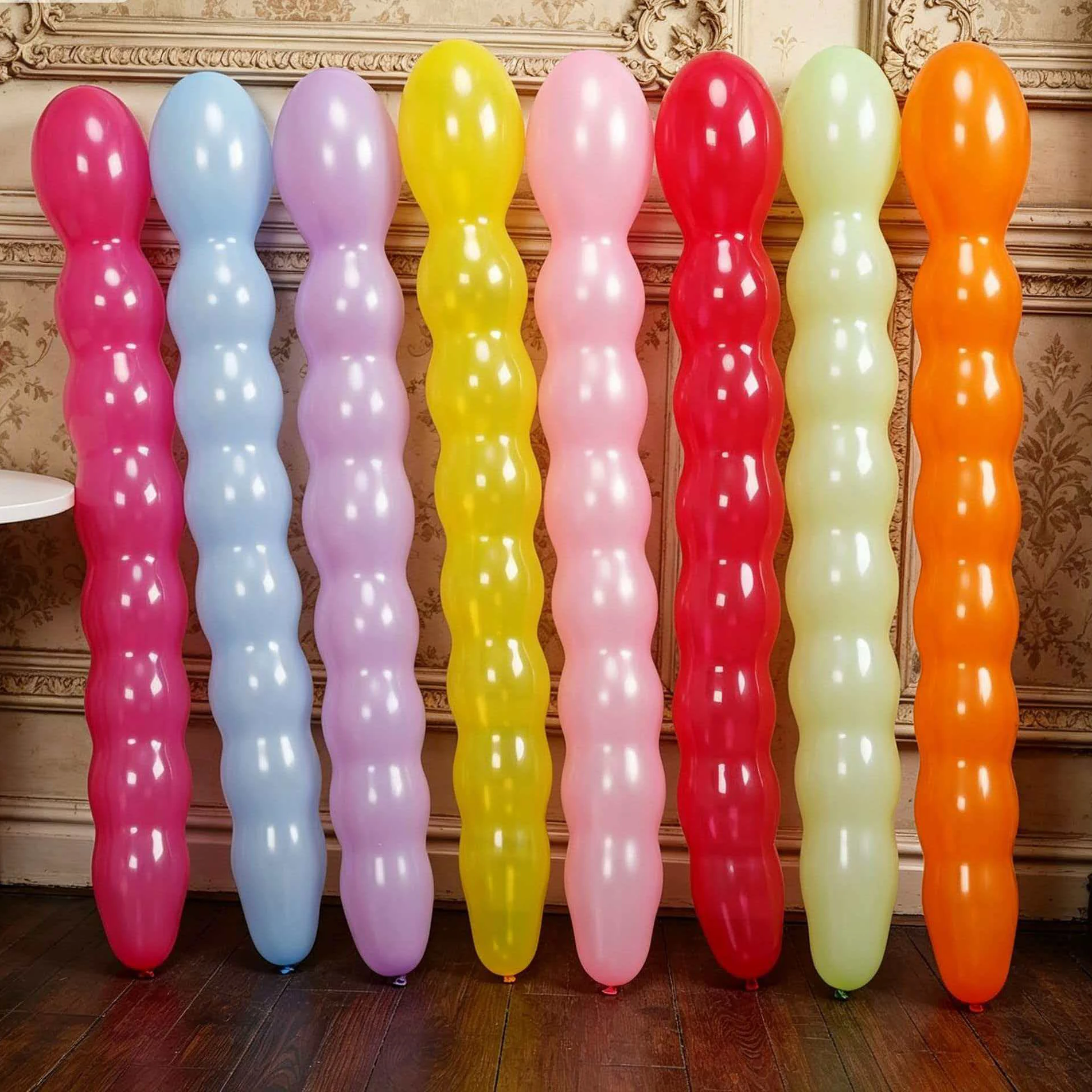 100/200pcs Matte Big Long Balloons Birthday Decoration Long Strip Balloons Alien Children's Balloon Multi Color Gourd Balloon
100/200pcs Matte Big Long Balloons Birthday Decoration Long Strip Balloons Alien Children's Balloon Multi Color Gourd Balloon