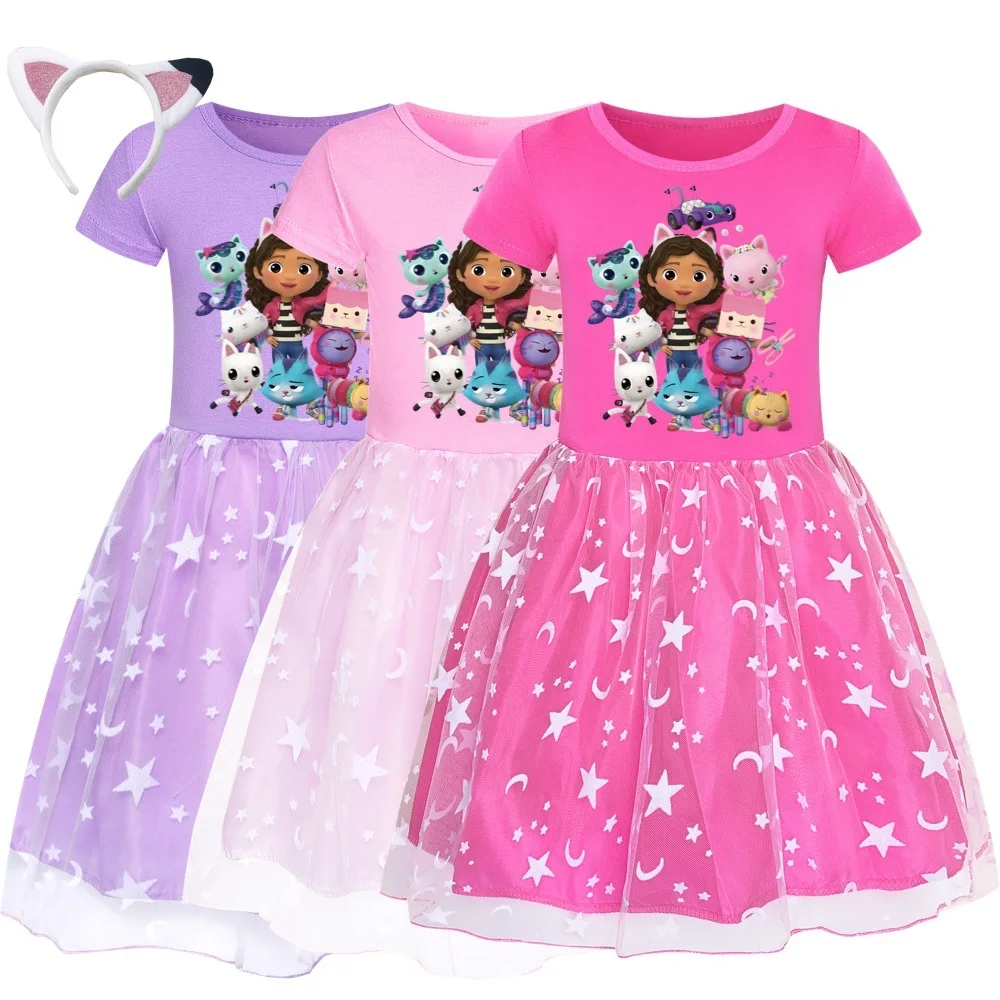 Gabby's Dollhouse Dress Kids Cartoon Gabby Cat Clothes Children Summer Easter Cats Carnival Cosplay Costume Girls Casual Dresses
Gabby's Dollhouse Dress Kids Cartoon Gabby Cat Clothes Children Summer Easter Cats Carnival Cosplay Costume Girls Casual Dresses