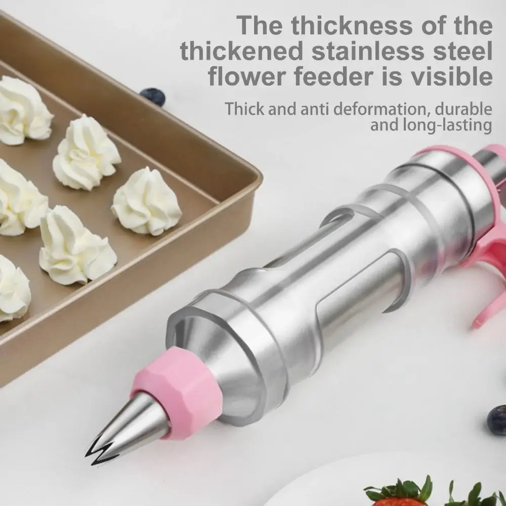 Универсальные ручные инструменты для украшения глазури для торта, набор трубок для десерта из нержавеющей стали, износостойкий 6-насадный комплект трубок для глазури
Универсальные ручные инструменты для украшения глазури для торта, набор трубок для десерта из нержавеющей стали, износостойкий 6-насадный комплект трубок для глазури