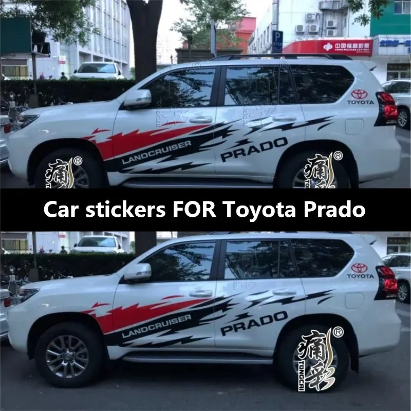Виниловые наклейки для автомобиля ДЛЯ Toyota Prado 2008-2022, украшение для модификации кузова, персонализированные модные внедорожные пленочные наклейки на заказ
Виниловые наклейки для автомобиля ДЛЯ Toyota Prado 2008-2022, украшение для модификации кузова, персонализированные модные внедорожные пленочные наклейки на заказ
