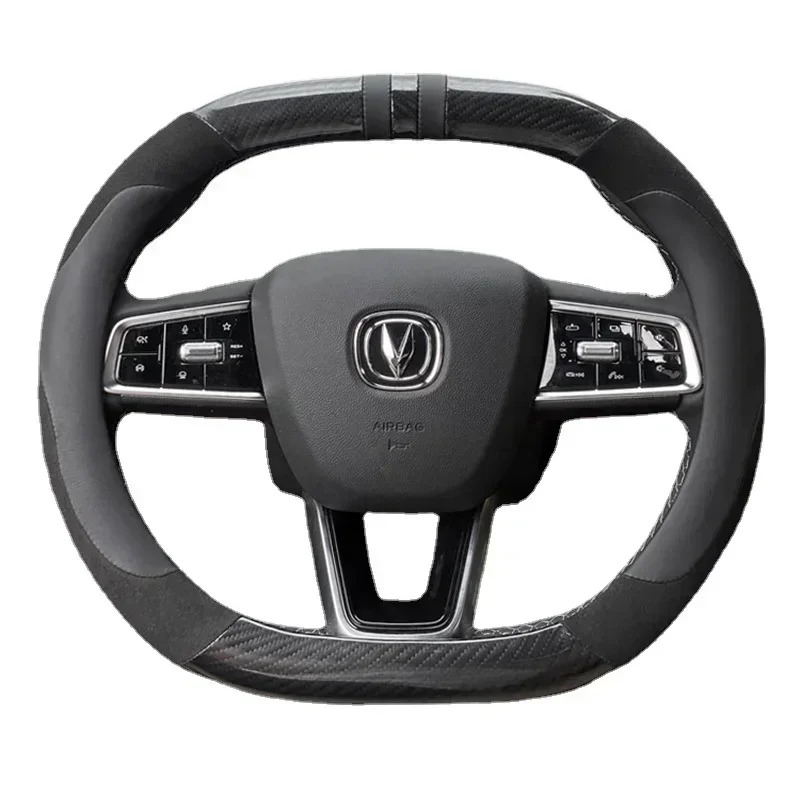 Steering Wheel Cover for Changan Unik High Quality Car Decorative Accessories Suede Anti-slip Sweatproof Interior Handle Cover
Steering Wheel Cover for Changan Unik High Quality Car Decorative Accessories Suede Anti-slip Sweatproof Interior Handle Cover