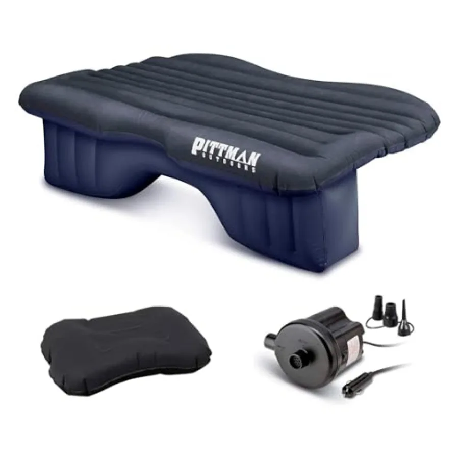 Rear seat inflatable air mattress for vehicles, black PVC material, 55-inch width, compact fit for Jeeps, cars, SUVs and mid-si
Rear seat inflatable air mattress for vehicles, black PVC material, 55-inch width, compact fit for Jeeps, cars, SUVs and mid-si