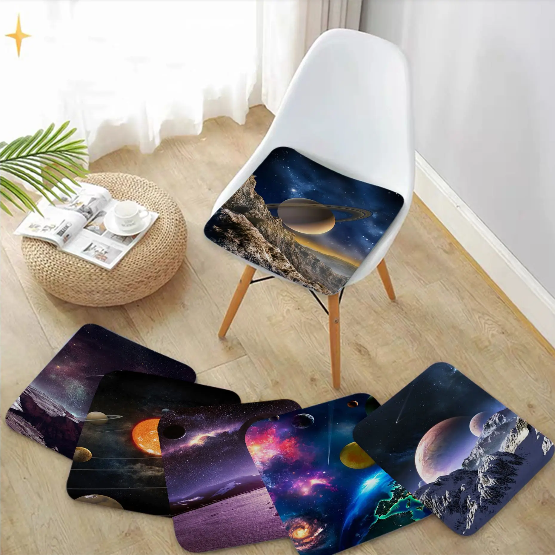 Planets Four Seasons Seat Pad Household Cushion Soft Plush Chair Mat Winter Office Bar Buttocks Pad
Planets Four Seasons Seat Pad Household Cushion Soft Plush Chair Mat Winter Office Bar Buttocks Pad