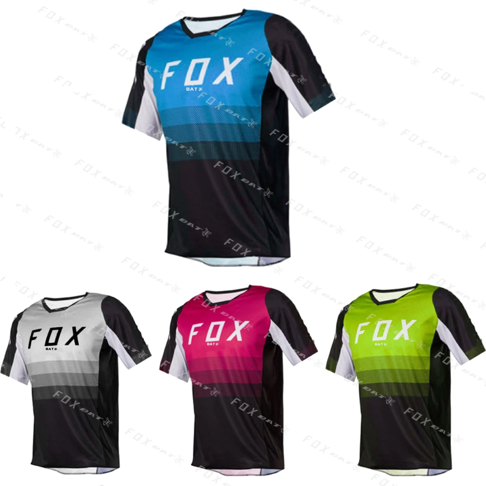 Short Sleeves Cycling Jersey Men Cycling Quick Dry Motocross Jersey Bat Fox Motorbike Downhill Jerseys For Mountain Biking Teams
Short Sleeves Cycling Jersey Men Cycling Quick Dry Motocross Jersey Bat Fox Motorbike Downhill Jerseys For Mountain Biking Teams