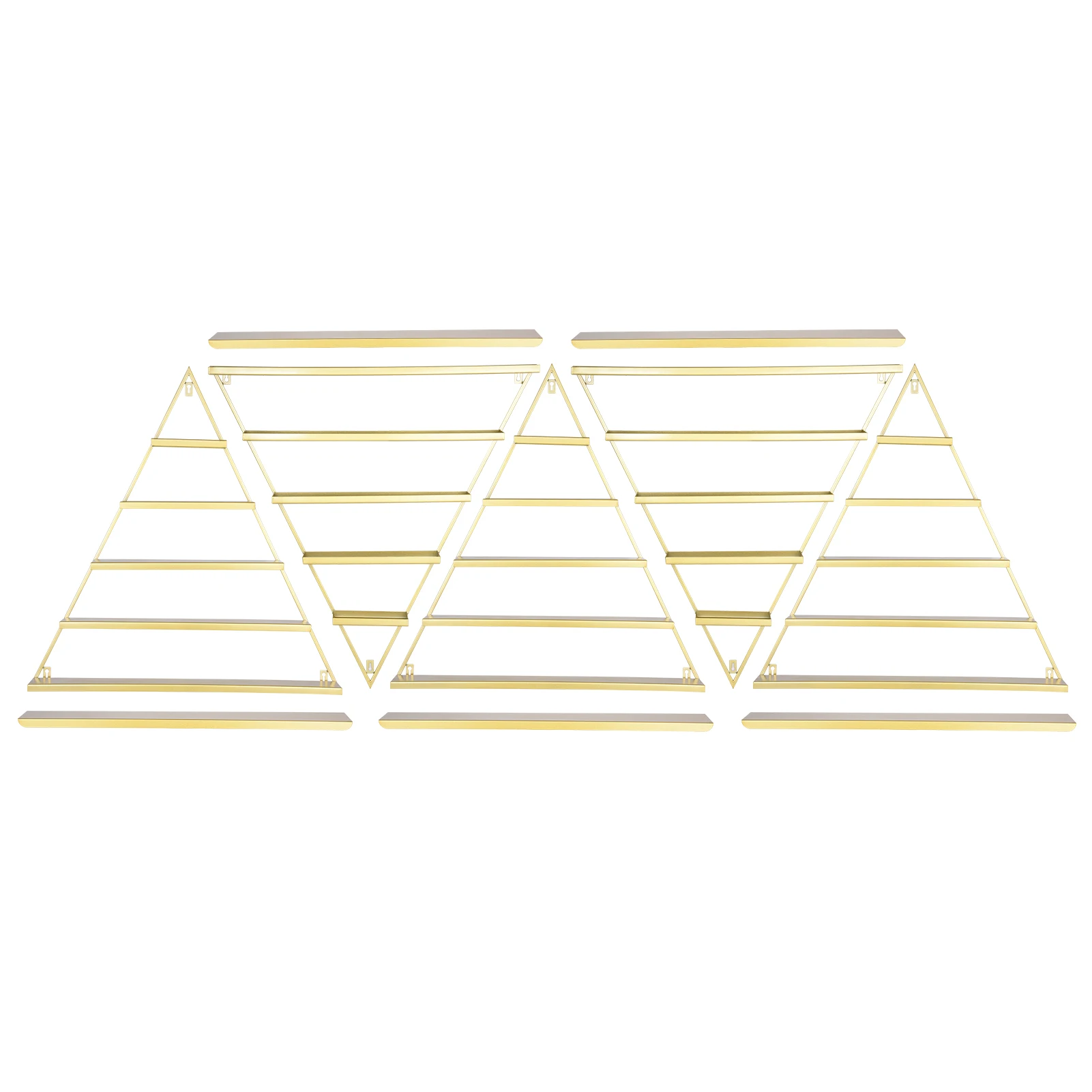 Lipstick Perfume Wall Shelf Wall-Mounted 5-Tiers Triangular Metal Nail Polish Organizer Cosmetic Display Perfume Holder
Lipstick Perfume Wall Shelf Wall-Mounted 5-Tiers Triangular Metal Nail Polish Organizer Cosmetic Display Perfume Holder
