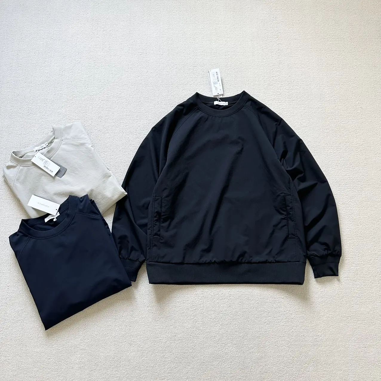 NANAMICA Alphadry Round-neck Welded Pullover, with Quick-drying Electro-optical Micro-elastic Function
NANAMICA Alphadry Round-neck Welded Pullover, with Quick-drying Electro-optical Micro-elastic Function