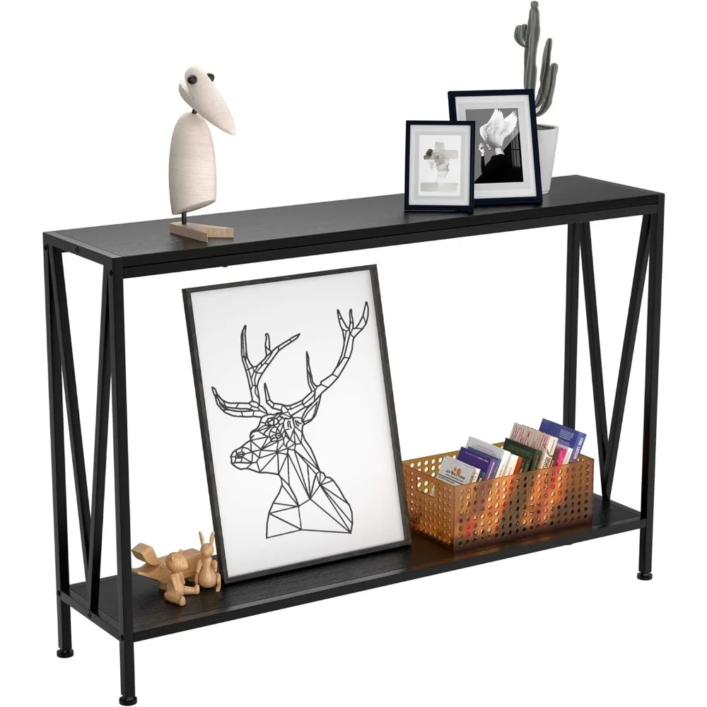 2-Tier Narrow Console Sofa Side Table for Entryway Hallway Living Room, Premium Entryway Furniture
2-Tier Narrow Console Sofa Side Table for Entryway Hallway Living Room, Premium Entryway Furniture