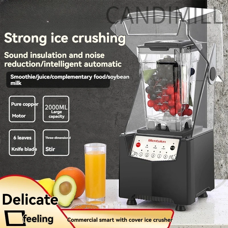 220V Professional Smoothie Maker Ice Shaver Blender Commercial Juice Extractor Fruit Mixer for Cafe Restaurant
220V Professional Smoothie Maker Ice Shaver Blender Commercial Juice Extractor Fruit Mixer for Cafe Restaurant