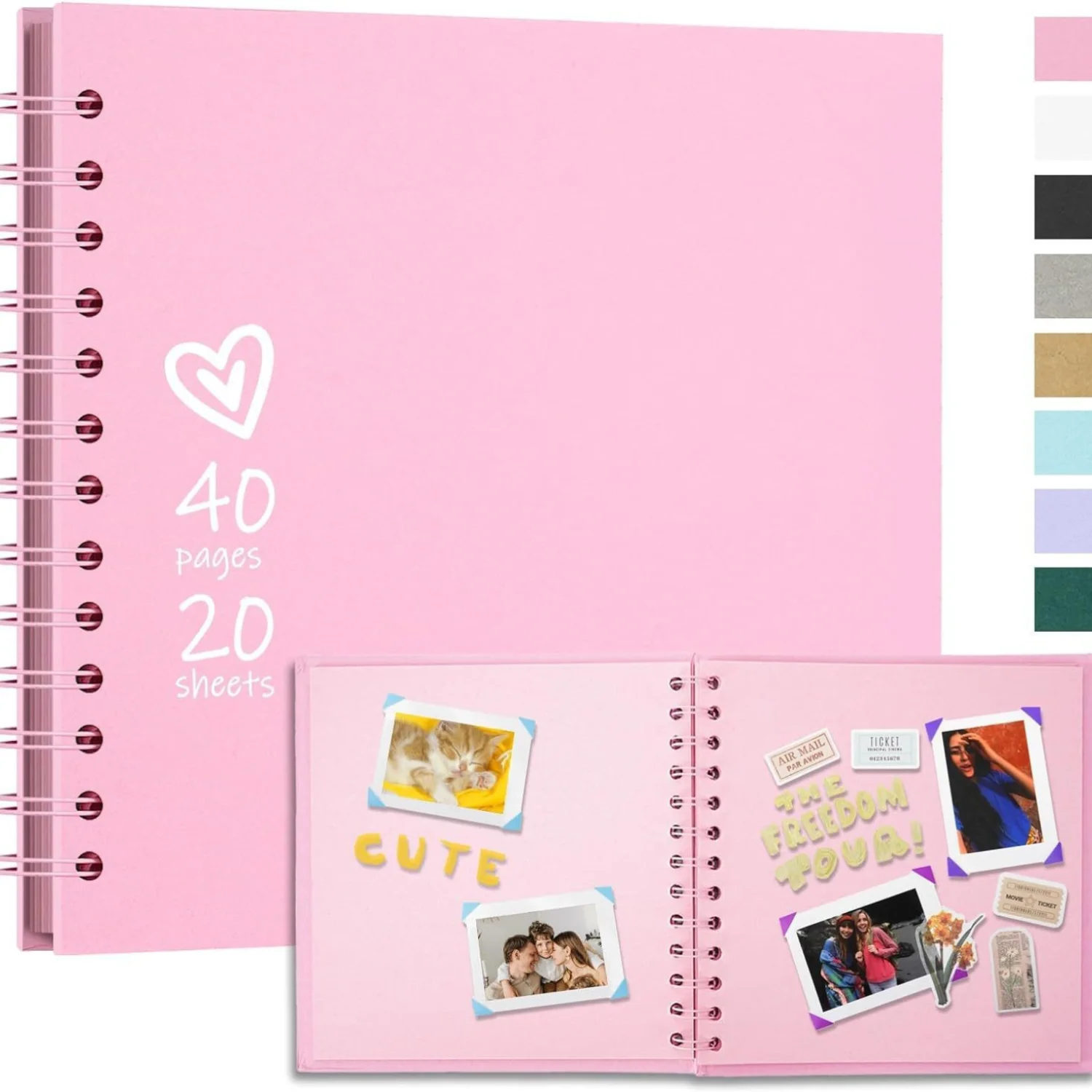 DIY Scrapbook Photo Album Kraft Paper Scrap Book Photo Albums Memory Book for Wedding and Anniversary Family
DIY Scrapbook Photo Album Kraft Paper Scrap Book Photo Albums Memory Book for Wedding and Anniversary Family