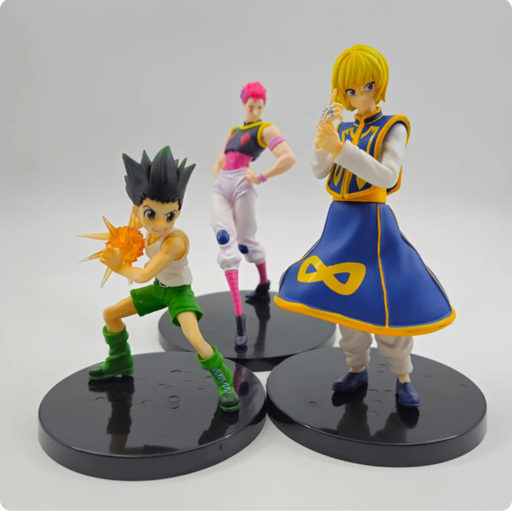Аниме-фигурка Hunter X Hunter 18 см: Хисока/Гон Фрикс/Курапика, модель из ПВХ, игрушка, подарок для детей
Аниме-фигурка Hunter X Hunter 18 см: Хисока/Гон Фрикс/Курапика, модель из ПВХ, игрушка, подарок для детей