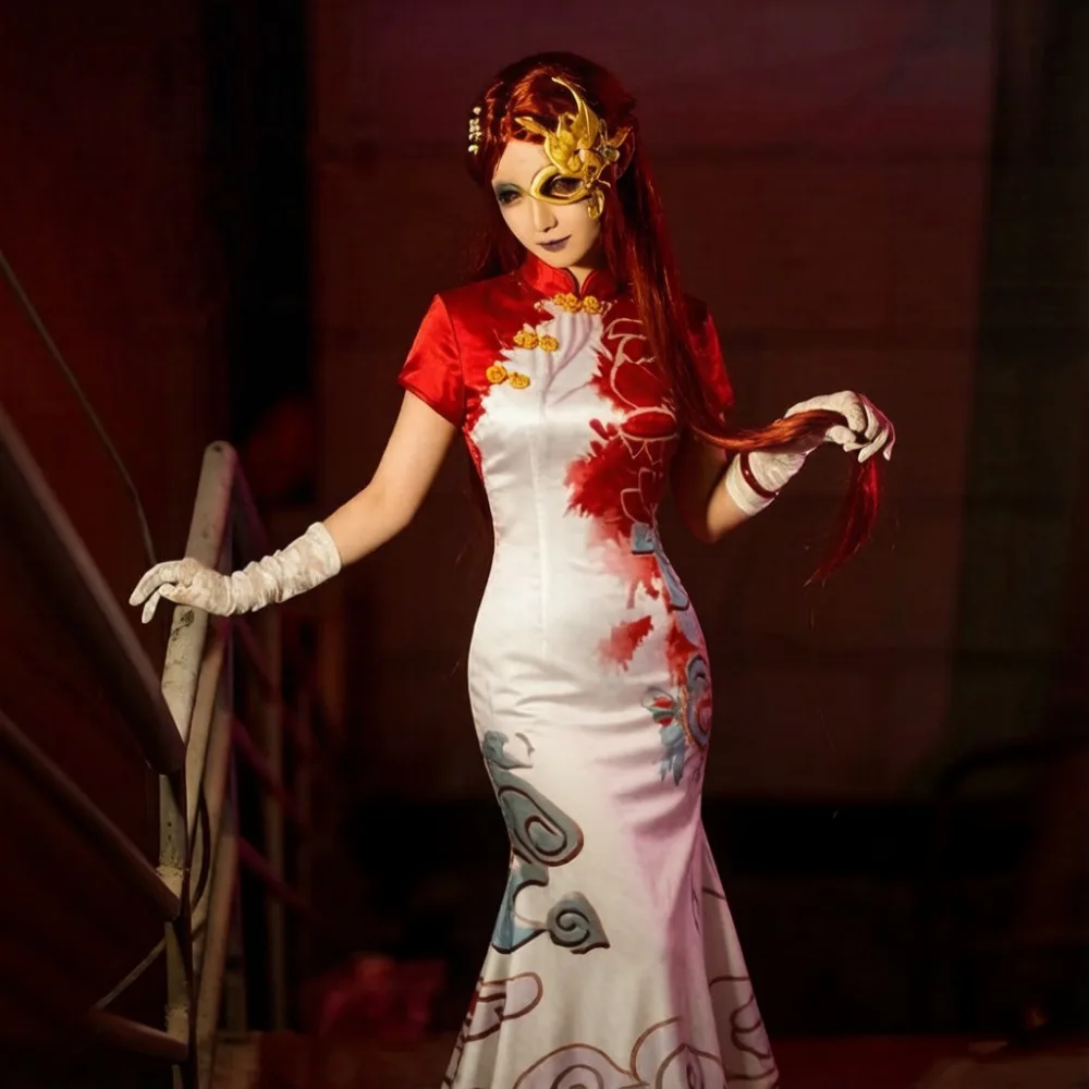 Identity V ShiSanNiang Cosplay Costume Traditional Chinese Qipao Full Set Character Outfit for Stage Party Show
Identity V ShiSanNiang Cosplay Costume Traditional Chinese Qipao Full Set Character Outfit for Stage Party Show