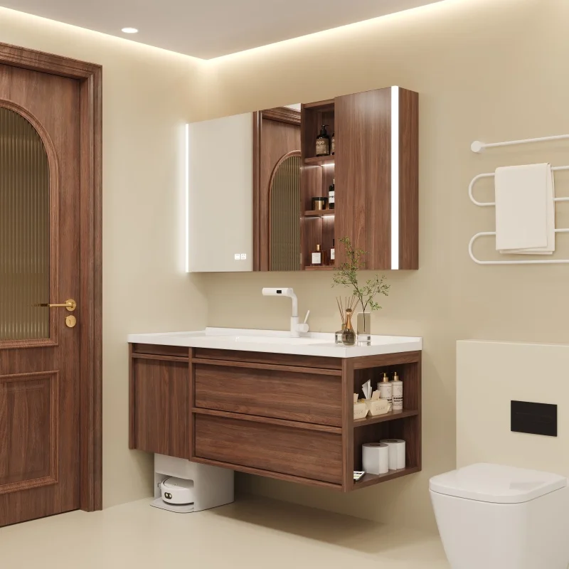 Deluxe vanity bathroom cabinet set with double sink bathroom mirror cabinet
Deluxe vanity bathroom cabinet set with double sink bathroom mirror cabinet