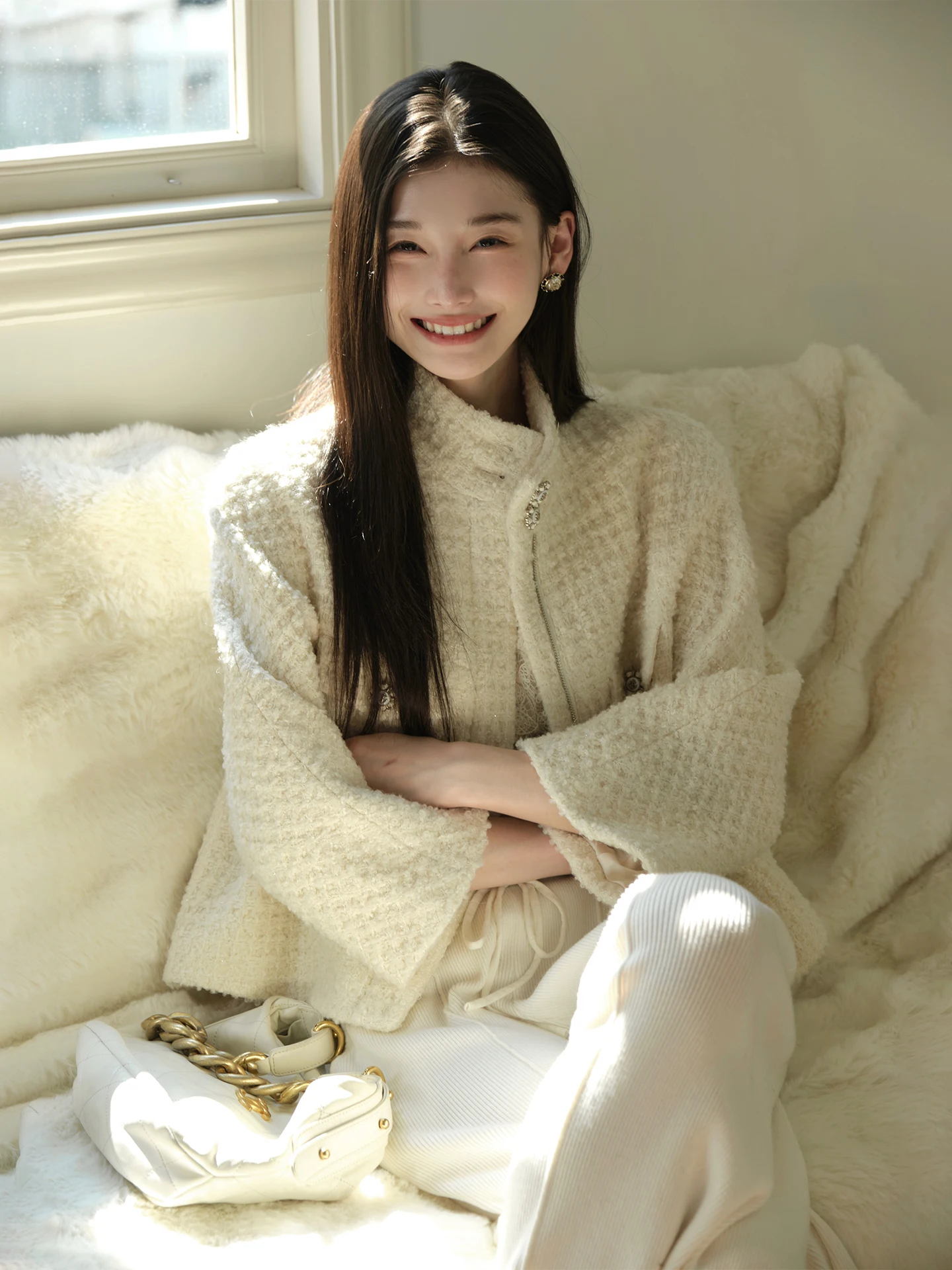 ChillCozy Galaxy Высокая роскошная шерстяная хлопковая смесь свободного воротника-стойки Small Fraance Sle Jaet для женщин или верхняя одежда
ChillCozy Galaxy Высокая роскошная шерстяная хлопковая смесь свободного воротника-стойки Small Fraance Sle Jaet для женщин или верхняя одежда