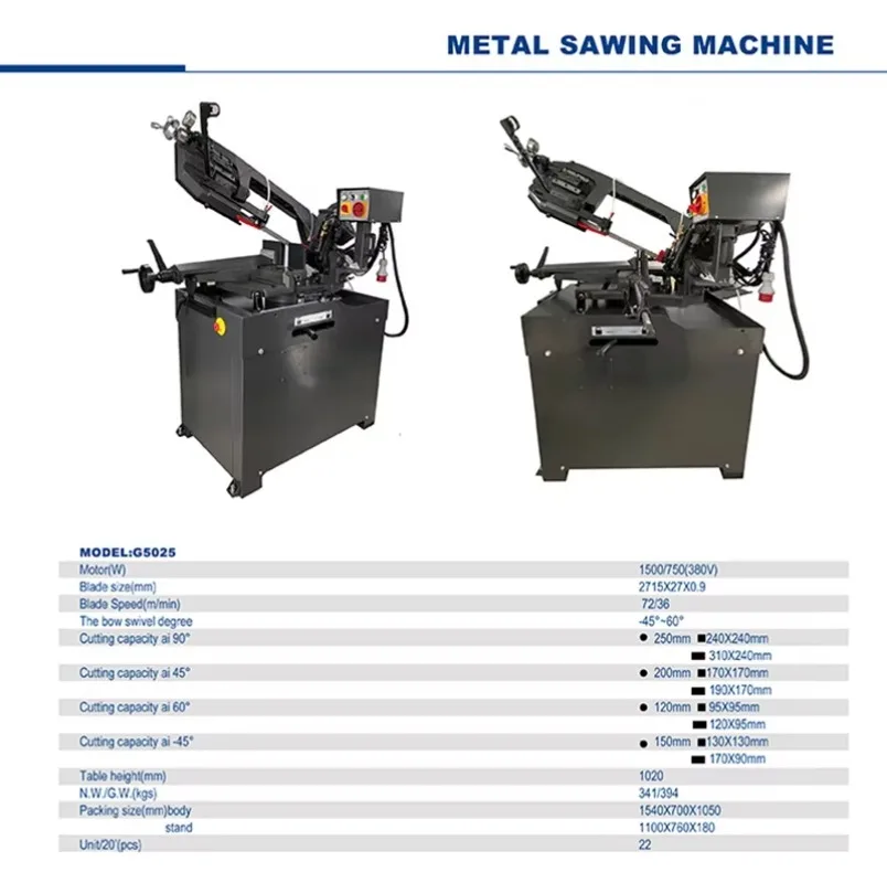 2026CNC Metal Cutting Band Sawing Machine Metal Band Saw
2026CNC Metal Cutting Band Sawing Machine Metal Band Saw