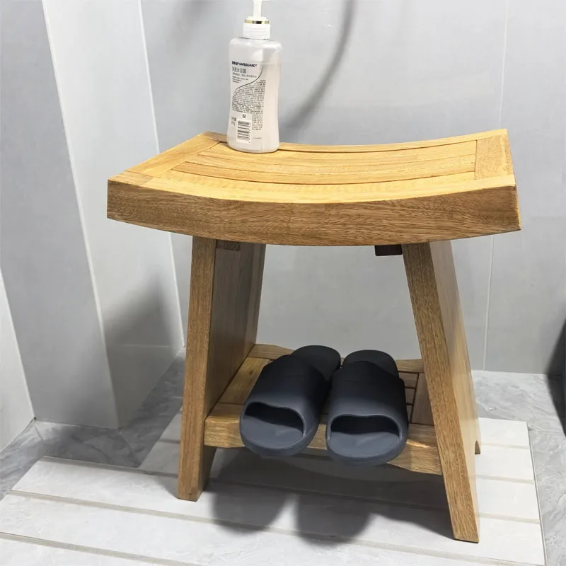 Высококачественный тиковый стул для душа, водонепроницаемое сиденье для душа для домашней ванной комнаты с полкой для хранения, толстостенный деревянный стул для ванной.
Высококачественный тиковый стул для душа, водонепроницаемое сиденье для душа для домашней ванной комнаты с полкой для хранения, толстостенный деревянный стул для ванной.