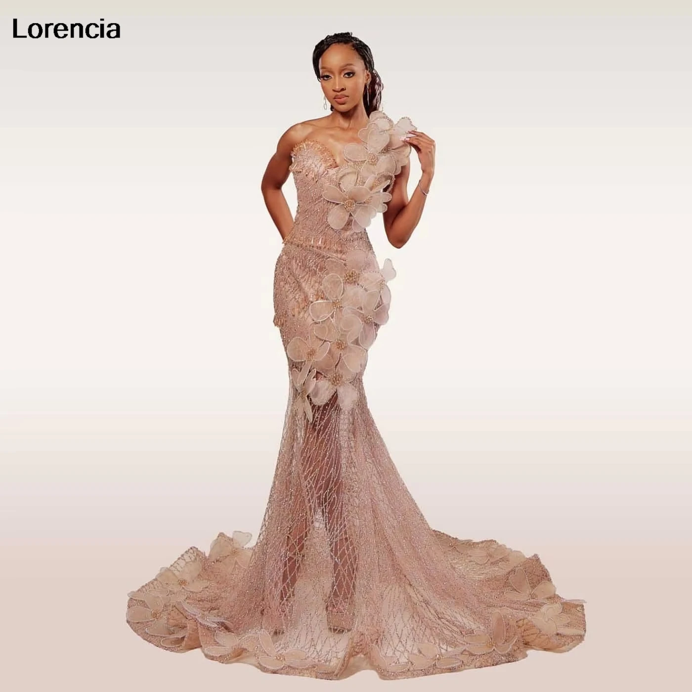 Customized Dramatic Sequins Lace Mermaid Prom Dress Aso Style Birthday Dress Handmade Flowers African Robe De Sorrie YPD360
Customized Dramatic Sequins Lace Mermaid Prom Dress Aso Style Birthday Dress Handmade Flowers African Robe De Sorrie YPD360