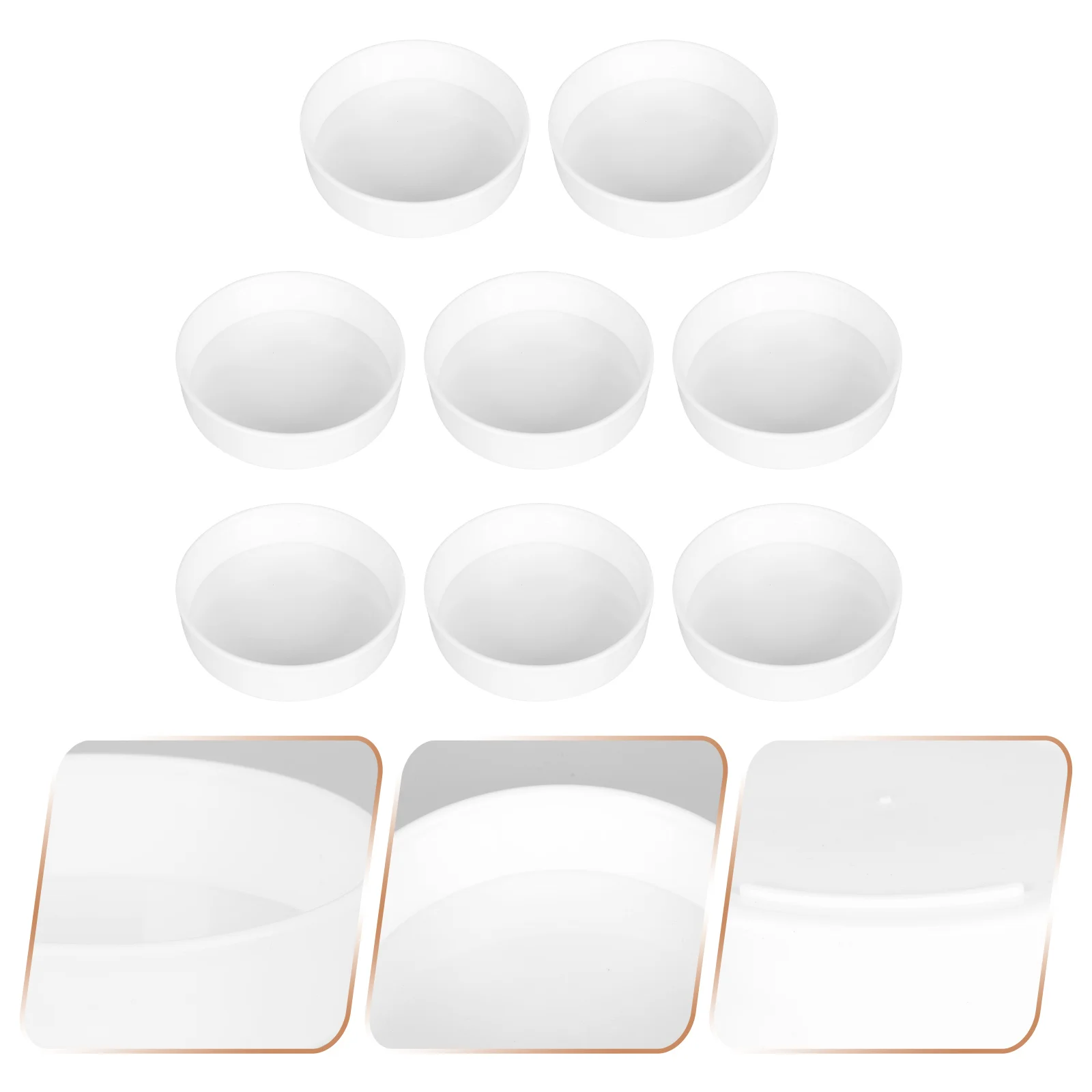 8 Pcs Flower Pot Bottom Support Drip Tray Flowerpot Trays Water Plate Bonsai Round Pots Base Plastic Plant
8 Pcs Flower Pot Bottom Support Drip Tray Flowerpot Trays Water Plate Bonsai Round Pots Base Plastic Plant