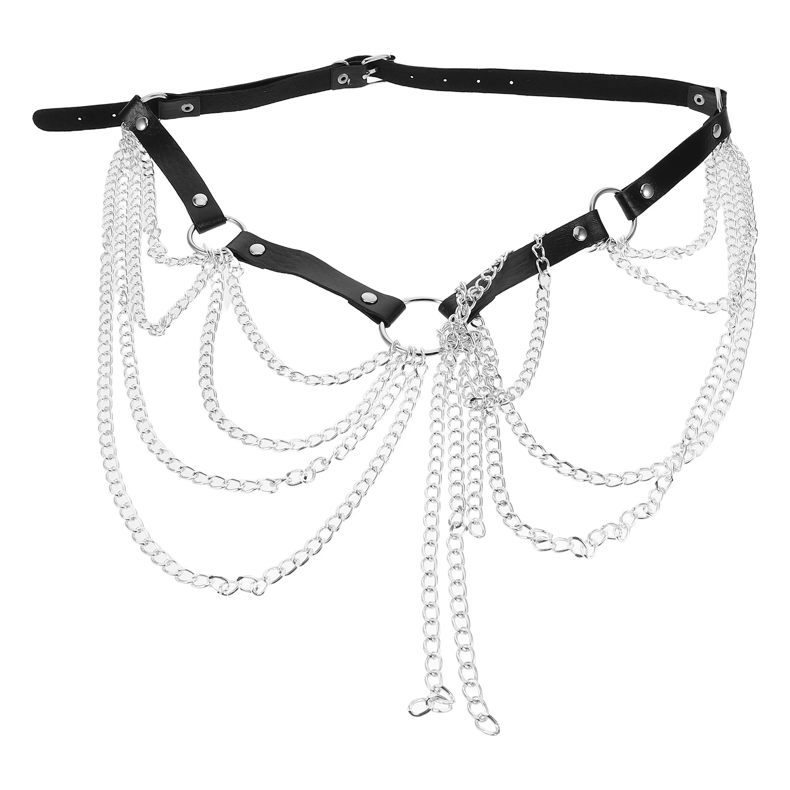 Decorative Waist Chain For Women Layered Metal Tassel Belly Chain Adjustable Punk Boho Body Jewelry Belt Party Clubwear
Decorative Waist Chain For Women Layered Metal Tassel Belly Chain Adjustable Punk Boho Body Jewelry Belt Party Clubwear