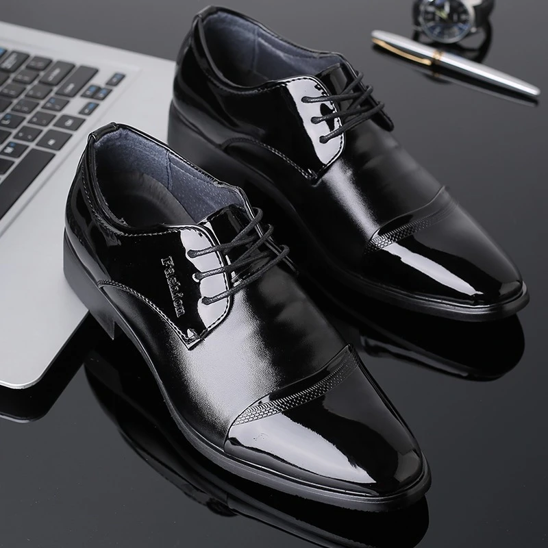 Мужские модельные туфли из лакированной кожи, туфли-оксфорды, мужские формальные туфли, большие размеры 38-48, красивые мужские туфли с острым носком на свадьбу
Мужские модельные туфли из лакированной кожи, туфли-оксфорды, мужские формальные туфли, большие размеры 38-48, красивые мужские туфли с острым носком на свадьбу