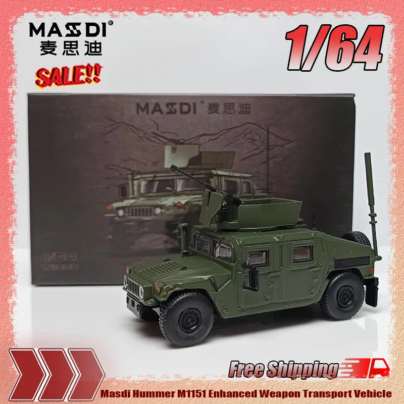 Новый Masdi 1:64 Hummer M1151 улучшенное оружие транспортный автомобиль моделирование сплава миниатюрная модель военного автомобиля игрушки на заказ подарок
Новый Masdi 1:64 Hummer M1151 улучшенное оружие транспортный автомобиль моделирование сплава миниатюрная модель военного автомобиля игрушки на заказ подарок