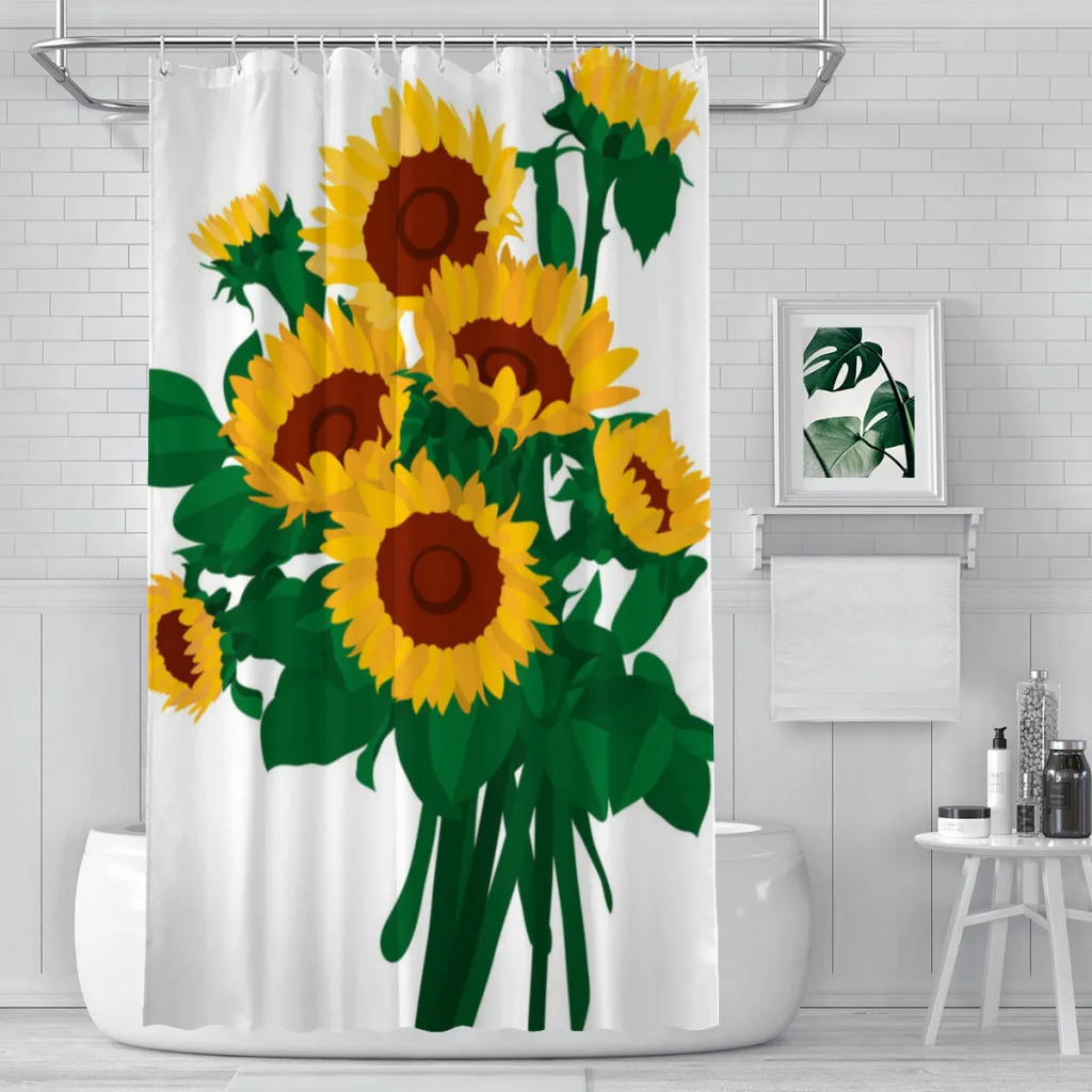 Shower curtain Bathroom Sunflower decor Modern household items Bathroom curtain Graduation gift Festival gift Distinct
Shower curtain Bathroom Sunflower decor Modern household items Bathroom curtain Graduation gift Festival gift Distinct