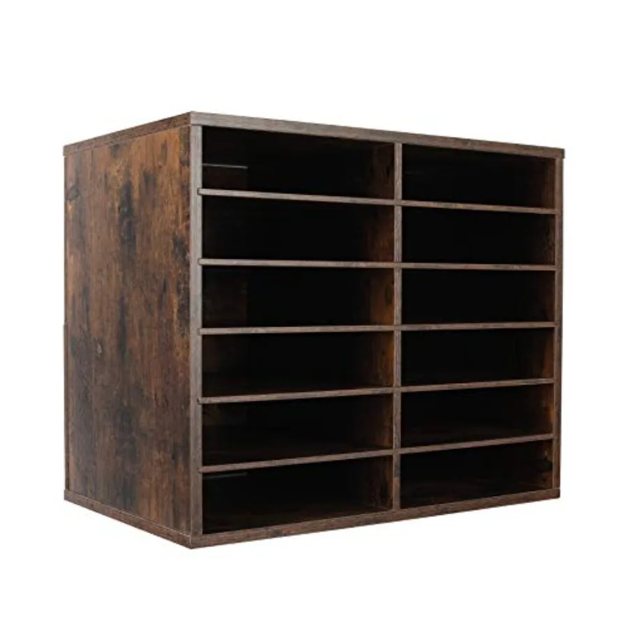 Wood Literature Organizer Hold 6000 Sheets A4 Papers Wooden Desk Paper File Storage Organizer with Adjustable Shelves Mailbox C
Wood Literature Organizer Hold 6000 Sheets A4 Papers Wooden Desk Paper File Storage Organizer with Adjustable Shelves Mailbox C