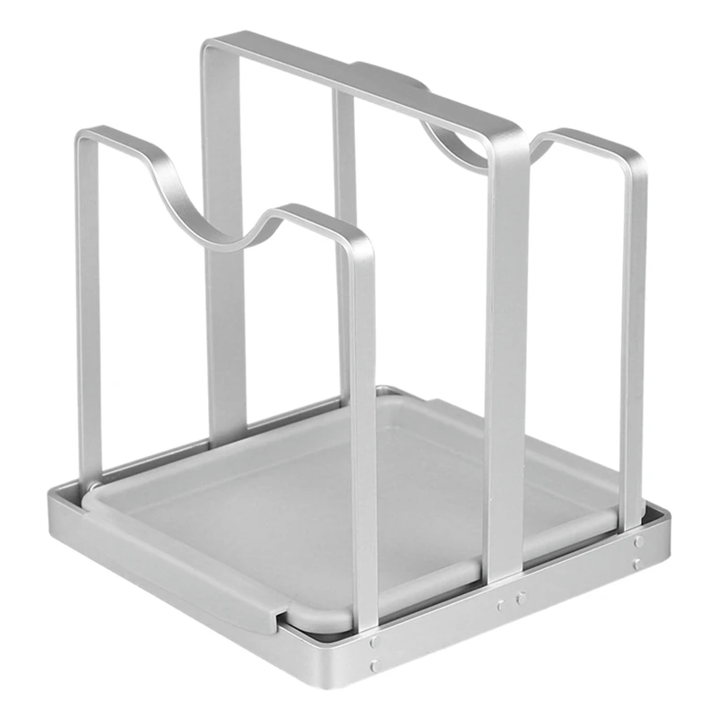Multifunctional Aluminum Alloy Pot Cover Shelf Storage Rack Kitchen Dish Rack Storage Cutting Board Rack Cutlery Silver
Multifunctional Aluminum Alloy Pot Cover Shelf Storage Rack Kitchen Dish Rack Storage Cutting Board Rack Cutlery Silver