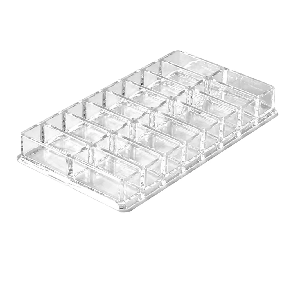 1pc Transparent Acrylic Double-Row Powder Compact Storage Box Display Rack For Lipsticks Makeup Organizer Tool Holder
1pc Transparent Acrylic Double-Row Powder Compact Storage Box Display Rack For Lipsticks Makeup Organizer Tool Holder