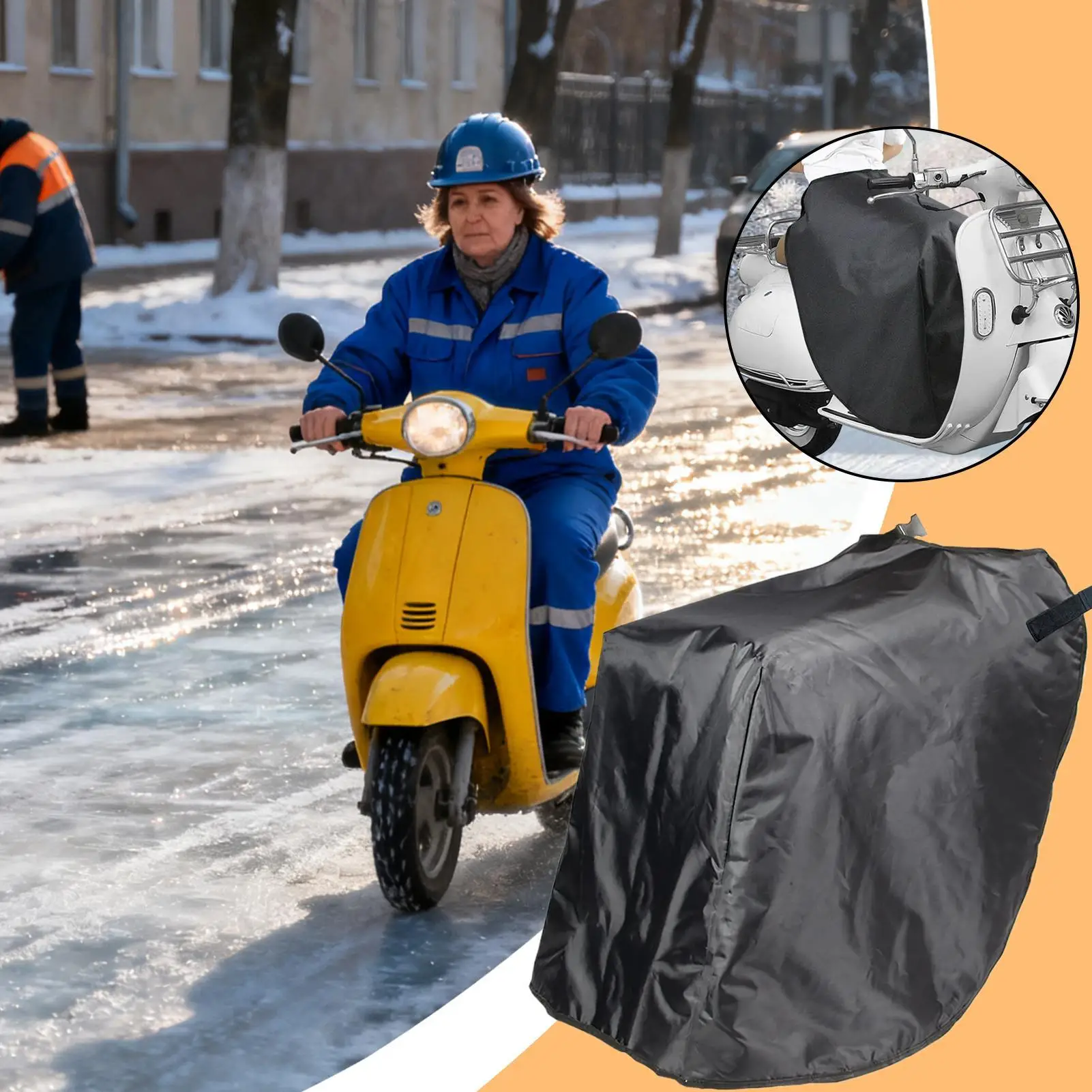 Зимний чехол для ног скутера, термоодеяло для езды на колено, термоподкладка для езды на велосипеде, термоподкладка для скутера, поездки на работу, мотоцикл
Зимний чехол для ног скутера, термоодеяло для езды на колено, термоподкладка для езды на велосипеде, термоподкладка для скутера, поездки на работу, мотоцикл