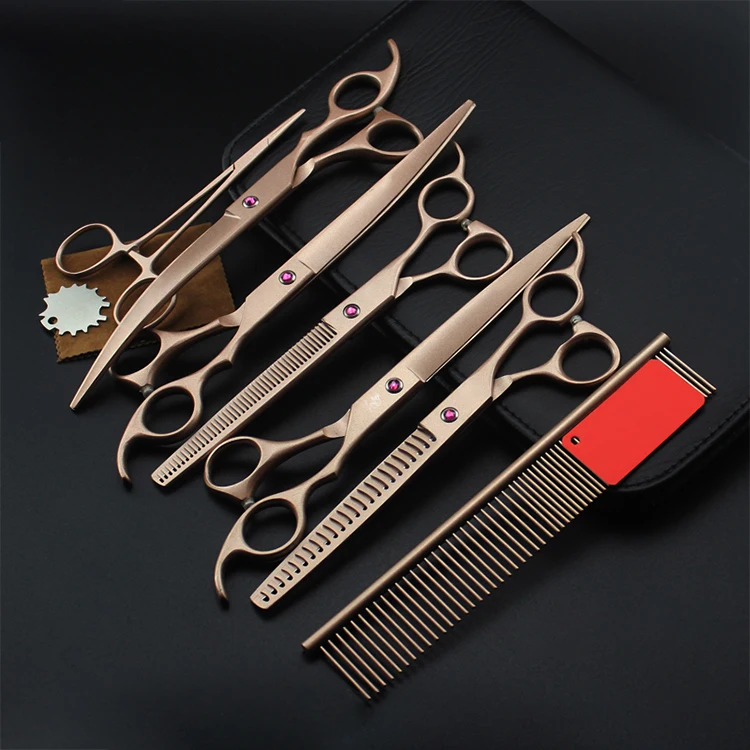 Профессиональный набор ножниц для стрижки шерсти кошек и собак, 8 дюймов
Профессиональный набор ножниц для стрижки шерсти кошек и собак, 8 дюймов