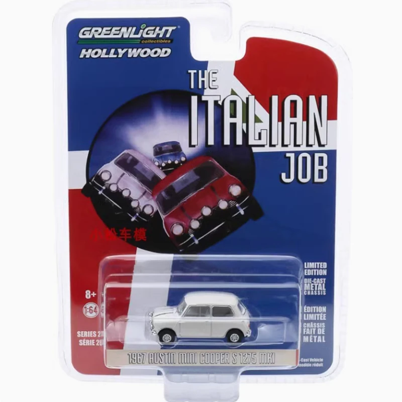 Greenlight 1/64 Scale 1967 Austin's Mini Cooper Alloy Car Model Collection Display Ornament Toy Gift
Greenlight 1/64 Scale 1967 Austin's Mini Cooper Alloy Car Model Collection Display Ornament Toy Gift
