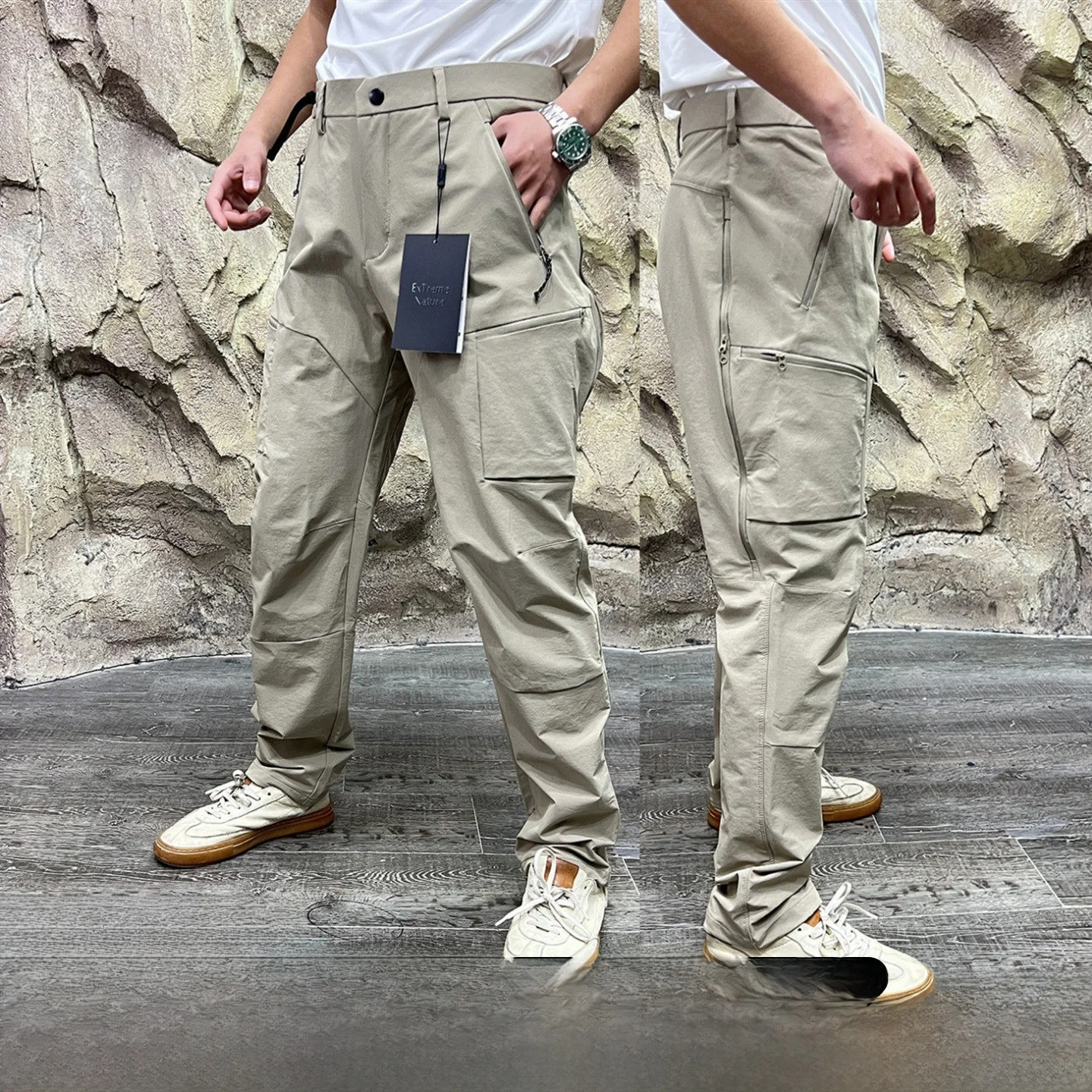 Lightweight Waterproof Breathable High Elastic Outdoor Men's Casual Hiking Trousers Spring Summer Tactical Leisure Long Pants
Lightweight Waterproof Breathable High Elastic Outdoor Men's Casual Hiking Trousers Spring Summer Tactical Leisure Long Pants