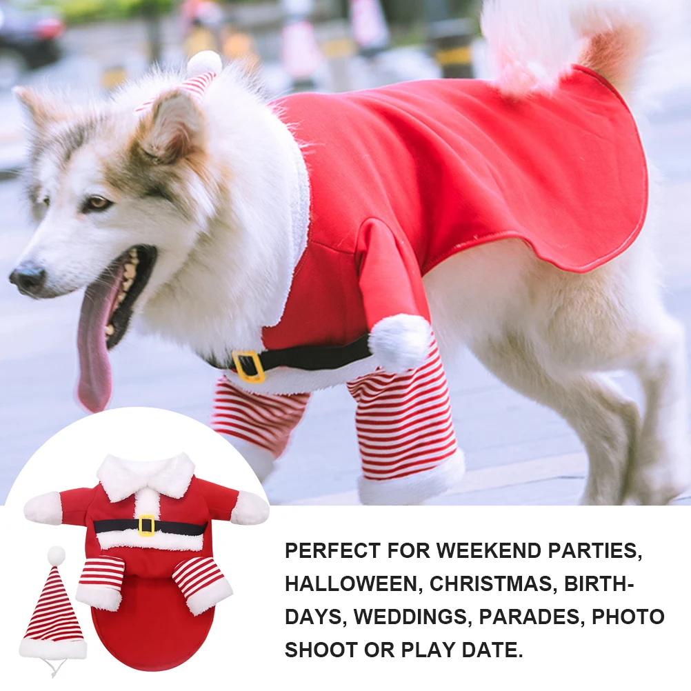 Dog Clothes Set Coat Cape Hoodie for Small Dogs Pet Garment Cloak Outfits Fashion Shaped Design Cool Photo Taking New Year
Dog Clothes Set Coat Cape Hoodie for Small Dogs Pet Garment Cloak Outfits Fashion Shaped Design Cool Photo Taking New Year